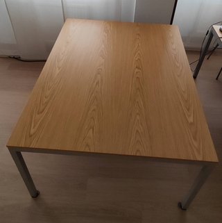Mesa de estudio/trabajo madera y metal