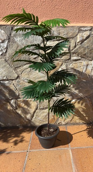 Palmera Artificial XL 120cm + Maceta