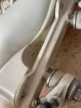 Pattini artistici Edea bianchi