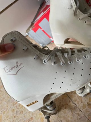 Pattini artistici Edea bianchi
