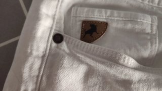 Vaqueros cortos blancos Lois