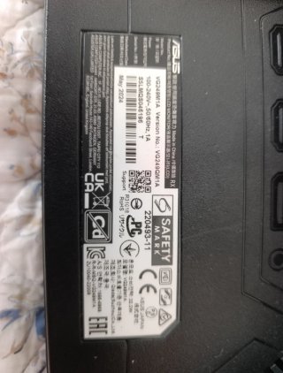 Monitor ASUS VG248QM1A 24 240Hz AVERIADO