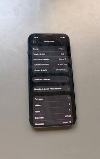 iPhone 13 128GB medianoche