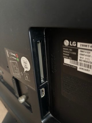 Televisión LG 28 pulgadas