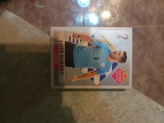 Cromos Panini Extra Luis Suárez Plata