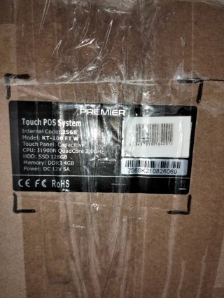 TPV Táctil Premier KT-100 15,6" 4/128GB J1900N