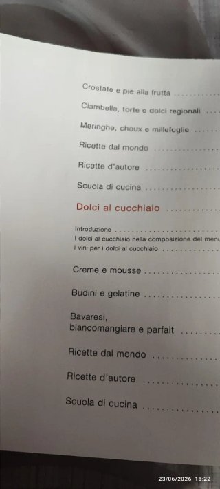 Libro cucina