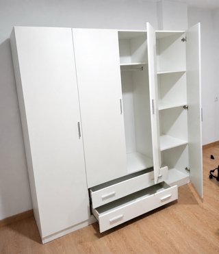 armario 2 3 y 4 puertas ropero nuevo COMODO NUEVO!
