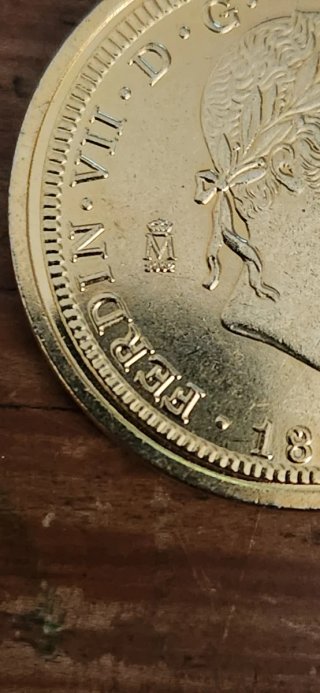 Réplica Oficial FNMT 8 Escudos Fernando VII -1813