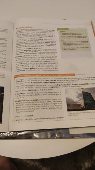 Geografía e historia, 2 ESO