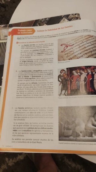 Geografía e historia, 2 ESO
