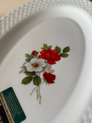 Fuente Ovalada Arcopal Rosas