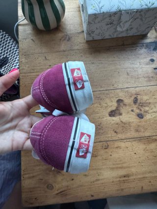 Zapatillas VANS T39 burdeos
