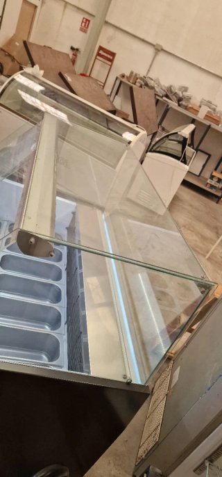 Vitrina expositora de helados 10 bandejas