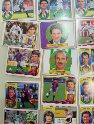 28 Cromos Fútbol Temporadas 95-98