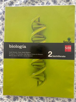 Biología, 2 Bachillerato