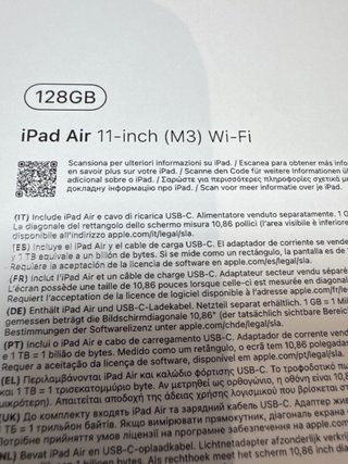iPad Air Apple Dorado/Plateado