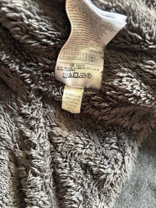 Chaqueta Gap Niño Gris con Logo