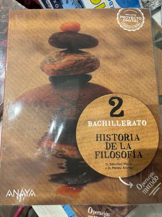 Historia de la filosofía 2 Bachillerato : Opera...