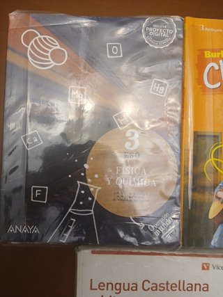 Lote de 5 libros de 3° ESO IES CALISTO Y MELIBEA