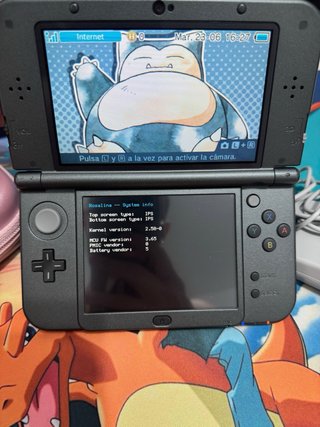 Nuovo Nintendo 3DS XL Doppio IPS Nero
