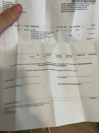 Xiaomi Redmi Note 10 Pro 128GB Gris