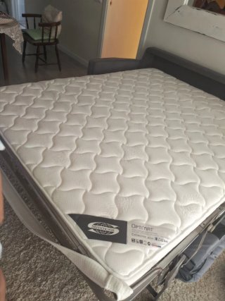 Sofá cama  Simmons Optimat Diva