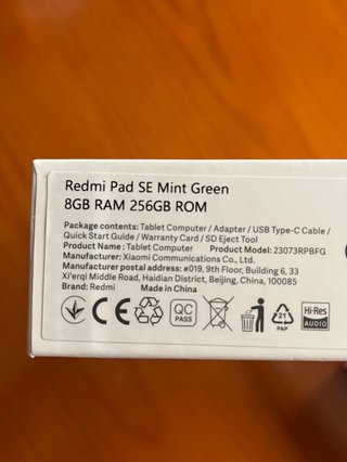 Xiaomi Redmi Pad SE 8GB RAM 256GB