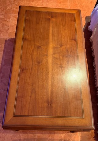 Mesa de centro de madera