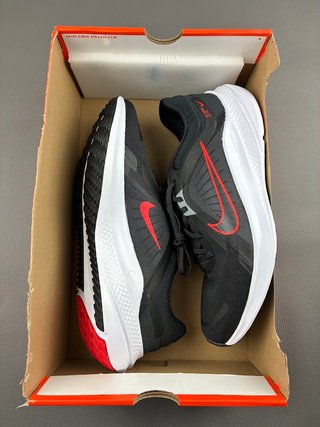 Nike Quest 5 Nero Rosso Uomo EUR 47