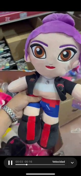 Muñeca K-Pop Morada