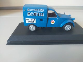 Citroën 2CV Furgoneta asistencia Montesa 1/43