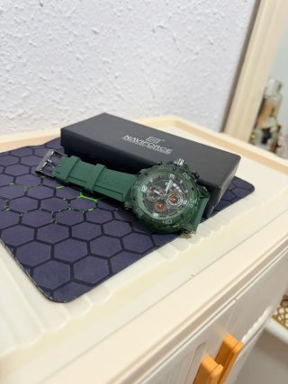 Reloj Naviforce Verde y Naranja Hombre