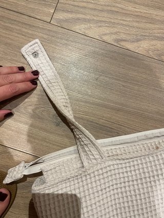 Bolso carro bebé tejido waffle