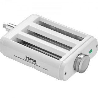 Accessorio per Pasta per Sbattitore KitchenAid, Set Tagliapasta in Acciaio Inox 3 IN 1 con Rullo per Pasta, Tagliaspaghetti e Fettuccine, Macchina per Pasta con 8 N...