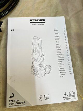 Kärcher K3 Hidrolimpiadora 120 Bar