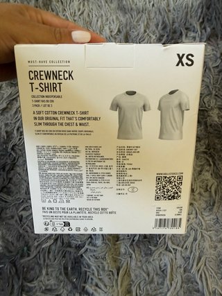 Pack 3 Camisetas Hollister Hombre XS
