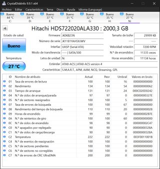 Lote 2 Discos Duros HDD 2TB Hitachi y WD