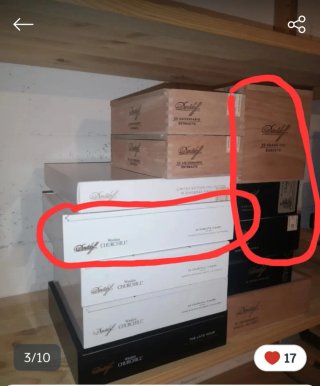 Scatole per sigari assortite
