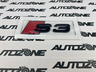 Emblema S3 negro para maletero Audi A3/S3 8L 8P 8Y