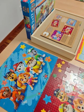 5 Puzles Patrulla Canina