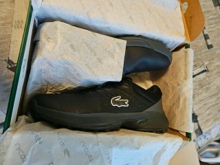 Zapatos de golf Lacoste T.45 Negros