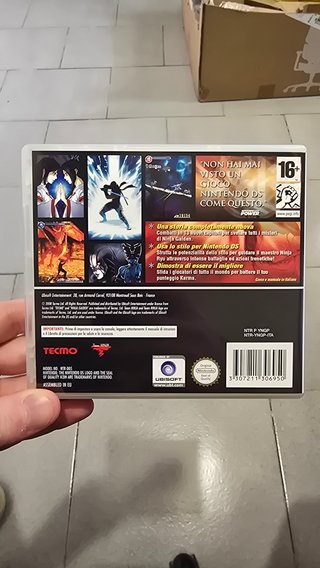 Ninja Gaiden Dragon Sword Nintendo DS PAL ITA