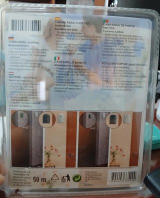 Timbre Inalámbrico para Puertas