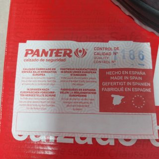 Zapatillas de trabajo PANTER grises