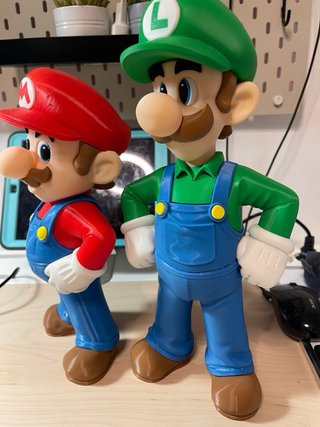 Figuras Mario y Luigi Bross