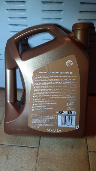 Shell Helix Ultra 0W-30 ect C2/C3  5L