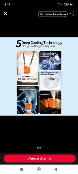Ventilador Coche Clip