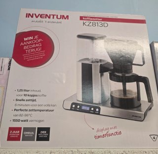 Cafetera Inventum KZ813D