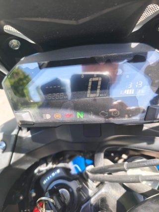 Honda NC750X DCT Adventure Moto Azul/Plata